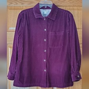 Lined Corduroy Shirt